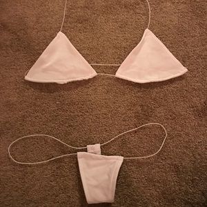 White String Bikini